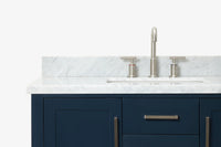 Ariel bayhill 42-43 in. rectangle sink vanity with (0.75 ,1.5)  countertop