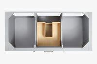 Ariel bayhill 48 in. single sink base cabinet