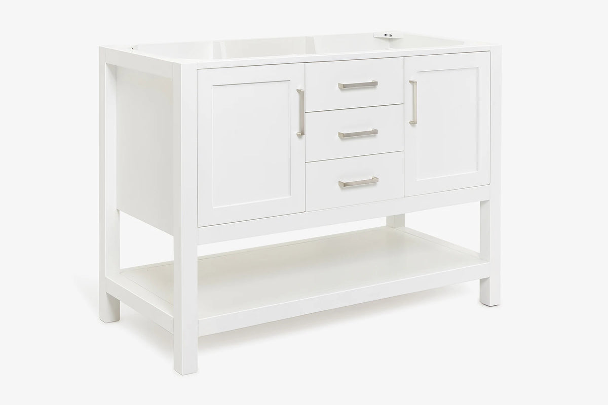 Ariel bayhill 48 in. single sink base cabinet
