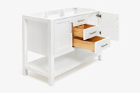 Ariel bayhill 48 in. single sink base cabinet