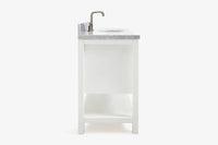 Ariel bayhill 48-49 in. oval sink vanity with (0.75,1.5) countertop
