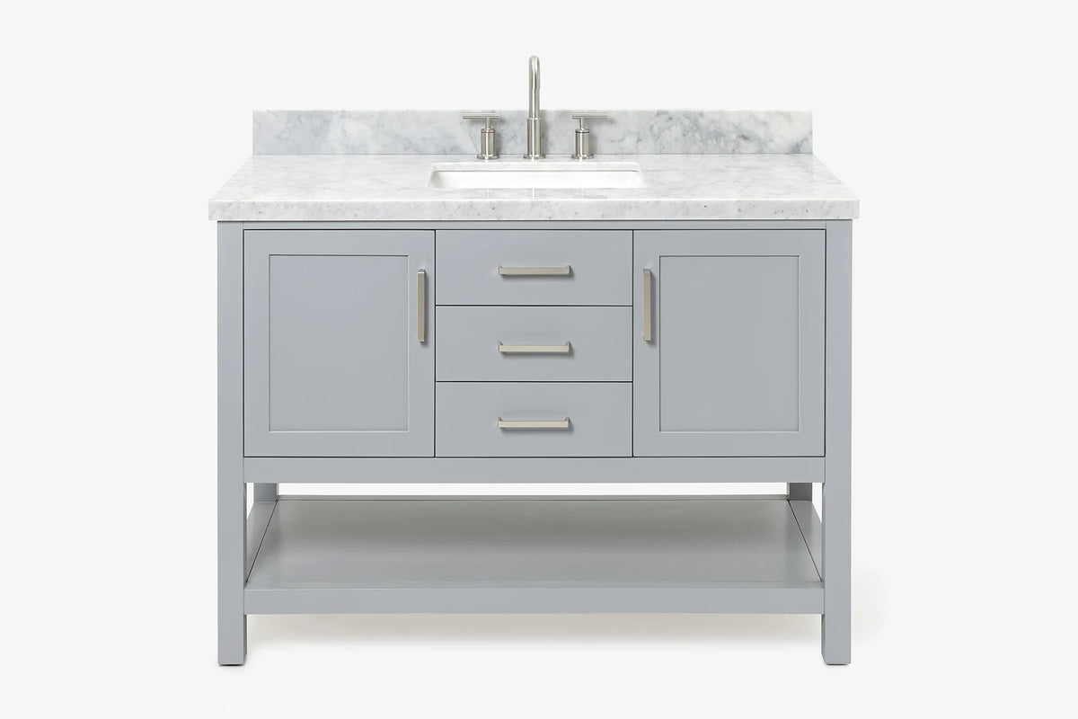 Ariel bayhill (48-49) in. rectangle sink vanity with 0.75 in. countertop