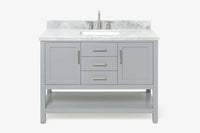 Ariel bayhill (48-49) in. rectangle sink vanity with 0.75 in. countertop