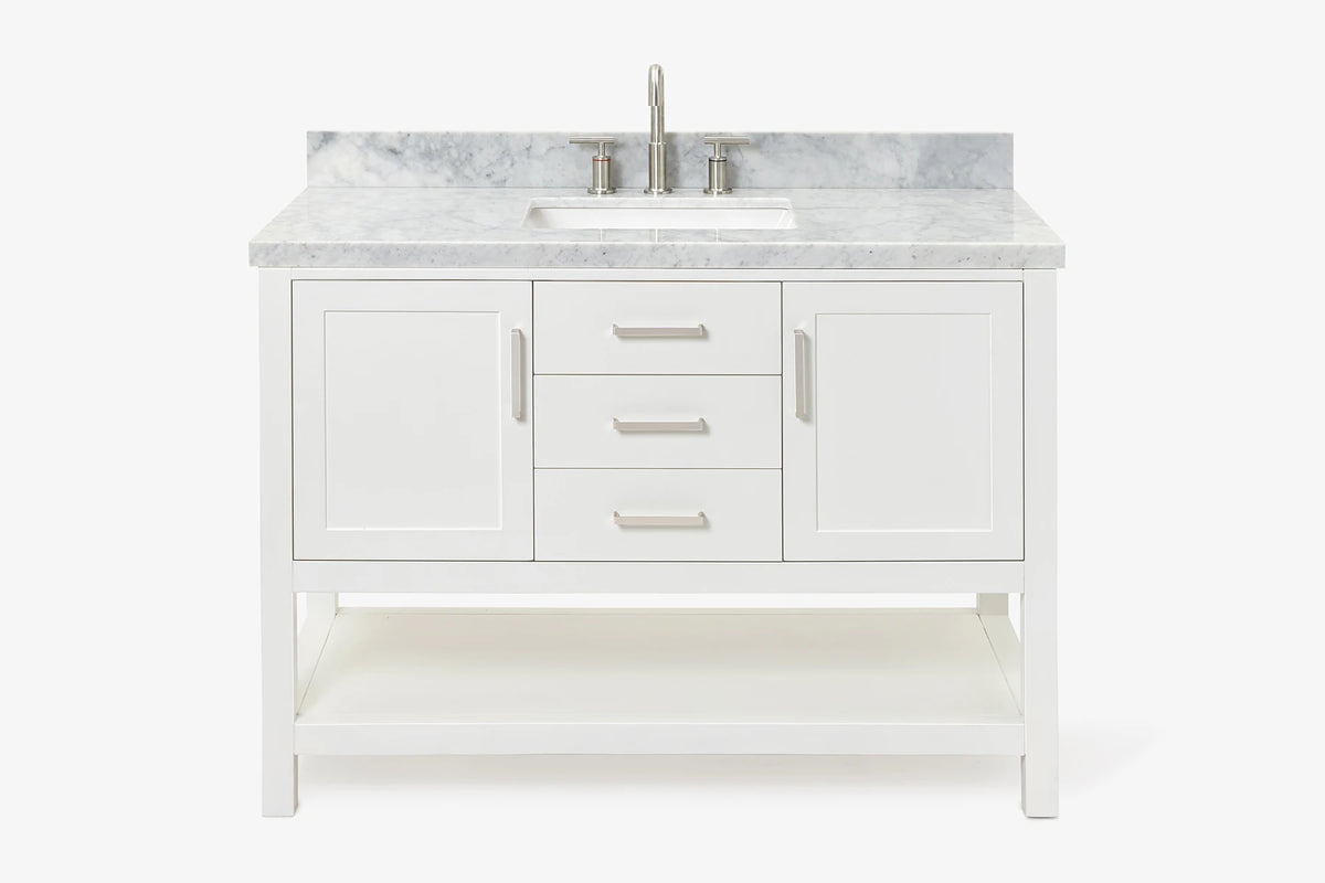 Ariel bayhill (48-49) in. rectangle sink vanity with 0.75 in. countertop