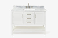 Ariel bayhill (48-49) in. rectangle sink vanity with 0.75 in. countertop