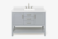 Ariel bayhill (48-49) in. rectangle sink vanity with 0.75 in. countertop