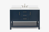 Ariel bayhill (48-49) in. rectangle sink vanity with 0.75 in. countertop