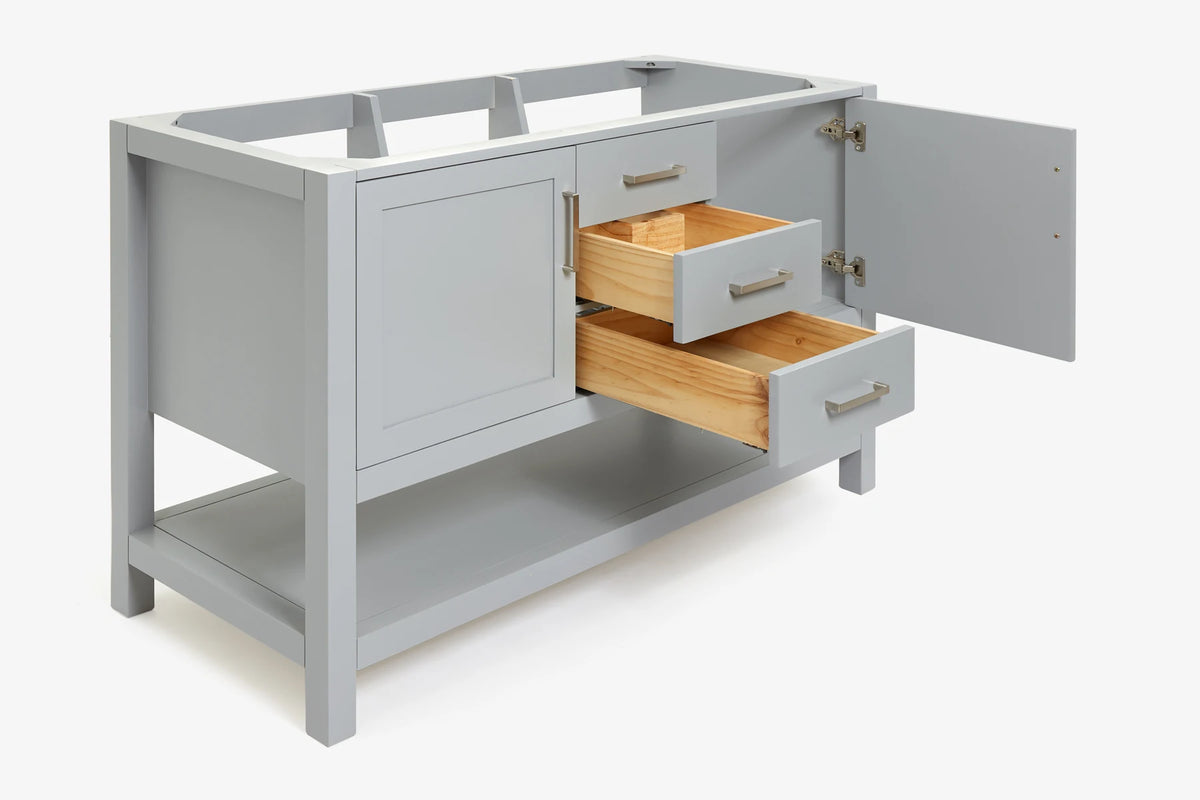 Ariel bayhill 54 in. single sink base cabinet