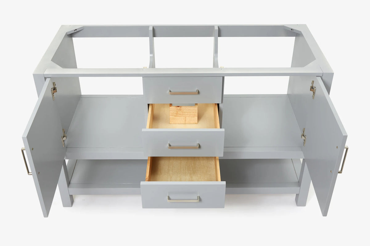 Ariel bayhill 54 in. single sink base cabinet