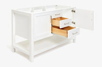 Ariel bayhill 54 in. single sink base cabinet
