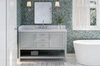 Ariel bayhill 54-55 in. rectangle sink vanity with (0.75,1.5)  countertop