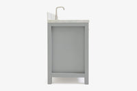 Ariel bayhill 54-55 in. rectangle sink vanity with (0.75,1.5)  countertop