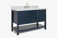 Ariel bayhill 54-55 in. rectangle sink vanity with (0.75,1.5)  countertop