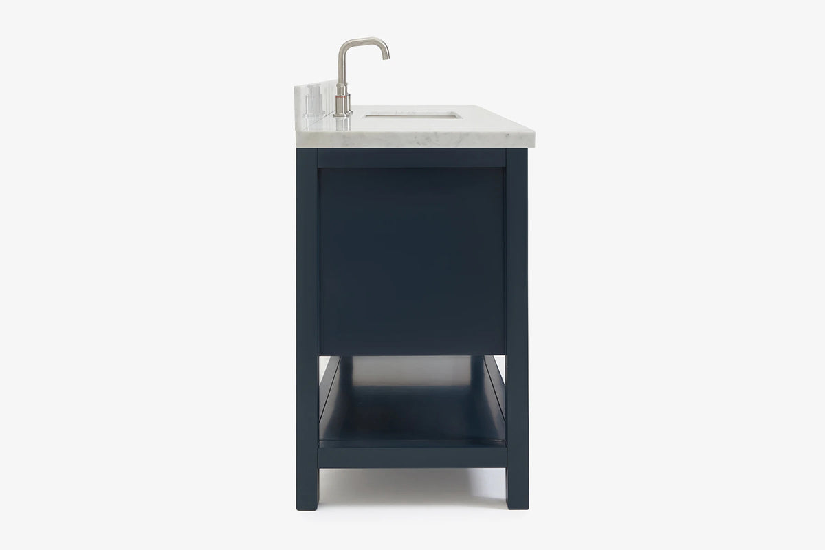Ariel bayhill 54-55 in. rectangle sink vanity with (0.75,1.5)  countertop