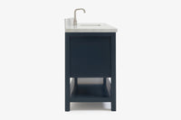Ariel bayhill 54-55 in. rectangle sink vanity with (0.75,1.5)  countertop