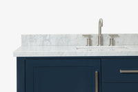 Ariel bayhill 54-55 in. rectangle sink vanity with (0.75,1.5)  countertop