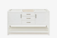 Ariel bayhill 60 in. double sink base cabinet