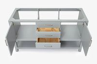 Ariel bayhill 60 in. single sink base cabinet