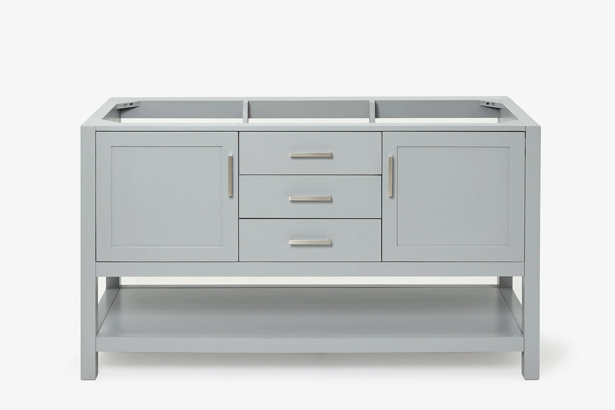 Ariel bayhill 60 in. single sink base cabinet