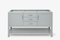 Ariel bayhill 60 in. single sink base cabinet