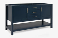 Ariel bayhill 60 in. single sink base cabinet