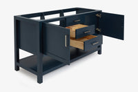 Ariel bayhill 60 in. single sink base cabinet