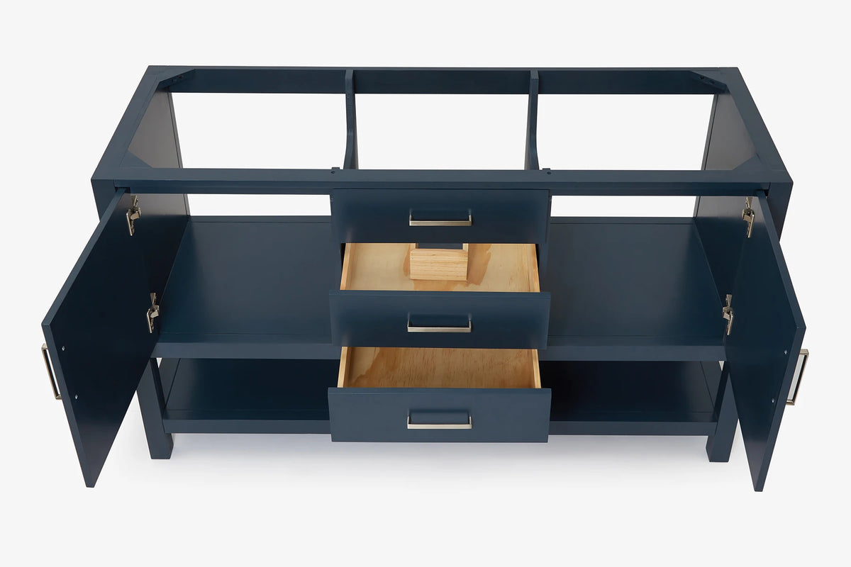 Ariel bayhill 60 in. single sink base cabinet