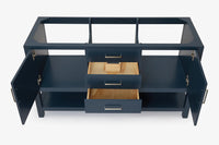 Ariel bayhill 60 in. single sink base cabinet
