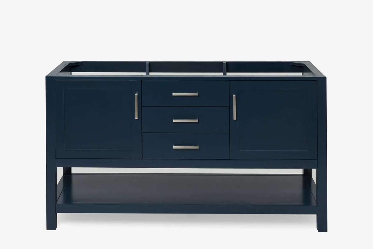 Ariel bayhill 60 in. single sink base cabinet