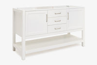 Ariel bayhill 60 in. single sink base cabinet