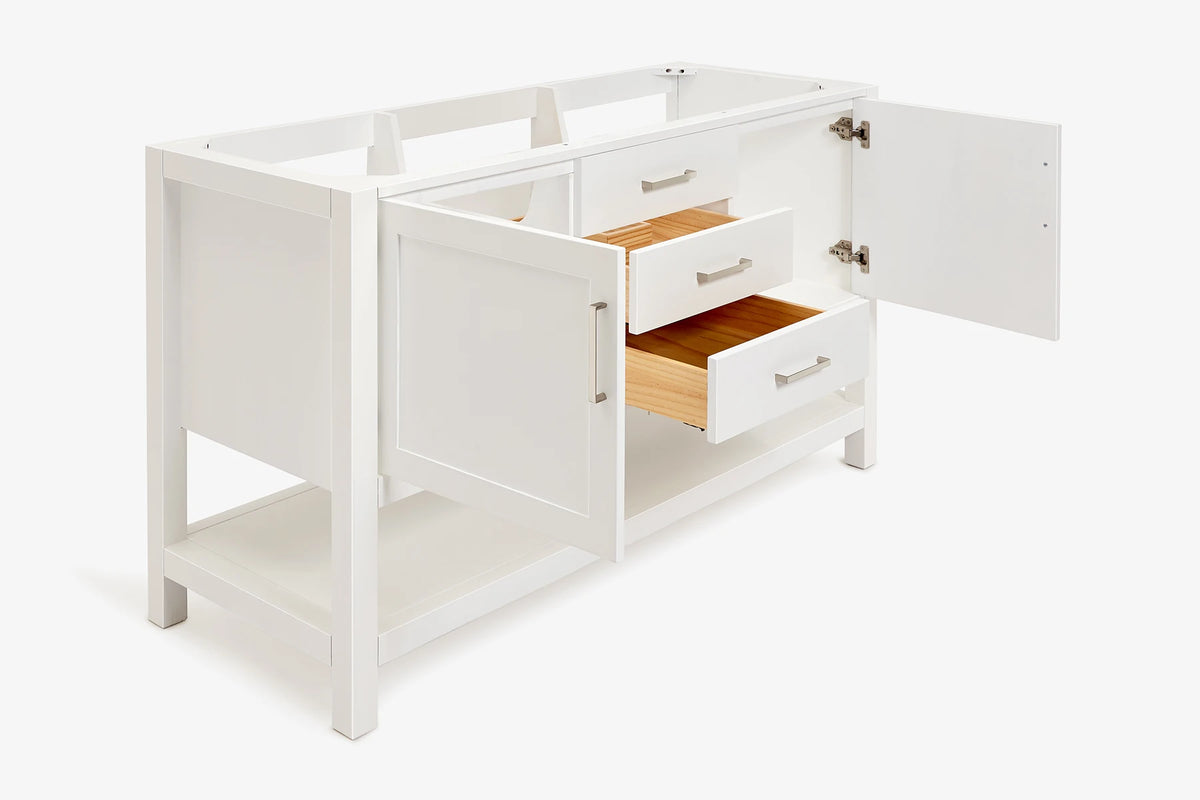 Ariel bayhill 60 in. single sink base cabinet