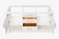 Ariel bayhill 60 in. single sink base cabinet