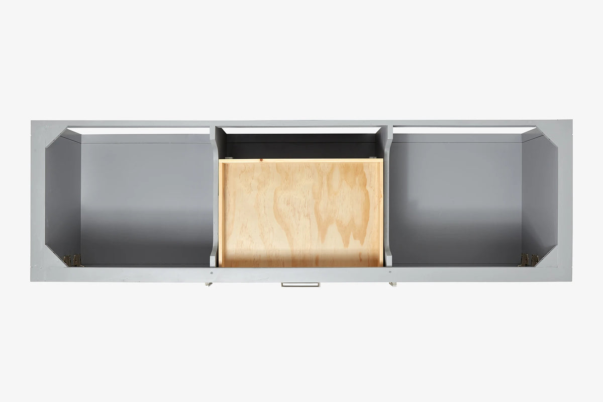 Ariel bayhill 72 in. double sink base cabinet