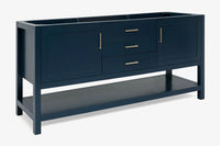 Ariel bayhill 72 in. double sink base cabinet