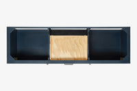 Ariel bayhill 72 in. double sink base cabinet