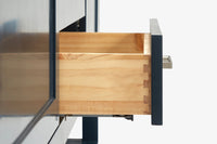 Ariel bayhill 72 in. double sink base cabinet