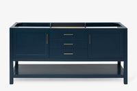 Ariel bayhill 72 in. double sink base cabinet
