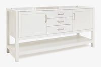 Ariel bayhill 72 in. double sink base cabinet