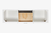 Ariel bayhill 72 in. double sink base cabinet