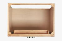 Ariel hepburn 30-31 in. oval sink vanity with 0.75 - 1.5 in. with countertop