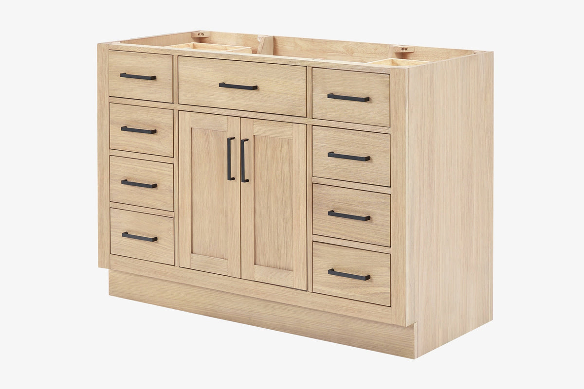 Ariel hepburn 48 inch single sink base cabinet
