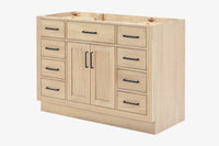 Ariel hepburn 48 inch single sink base cabinet