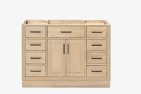 Ariel hepburn 48 inch single sink base cabinet