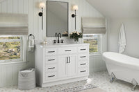 Ariel hepburn 48 inch single sink base cabinet