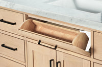 Ariel hepburn 48-49 in. rectangle sink bathroom vanity with  countertop 0.75-1.5 edge
