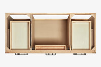 Ariel hepburn 48-49 in. rectangle sink bathroom vanity with  countertop 0.75-1.5 edge