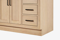 Ariel hepburn 48-49 in. rectangle sink bathroom vanity with  countertop 0.75-1.5 edge