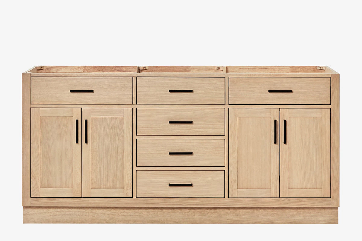 Ariel hepburn  71-72 in. double sink base cabinet