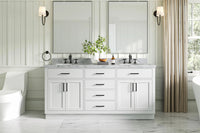 Ariel hepburn  71-72 in. double sink base cabinet